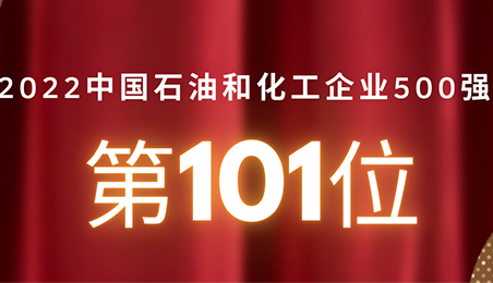 壹号集团跃居2022中国石油和化工企业500强第101位